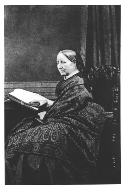Elizabeth Cleghorn Gaskell (1810-65) 19th Century by English Photographer